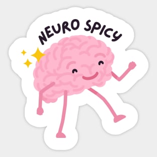 Neurospicy Neurodivergent Sticker